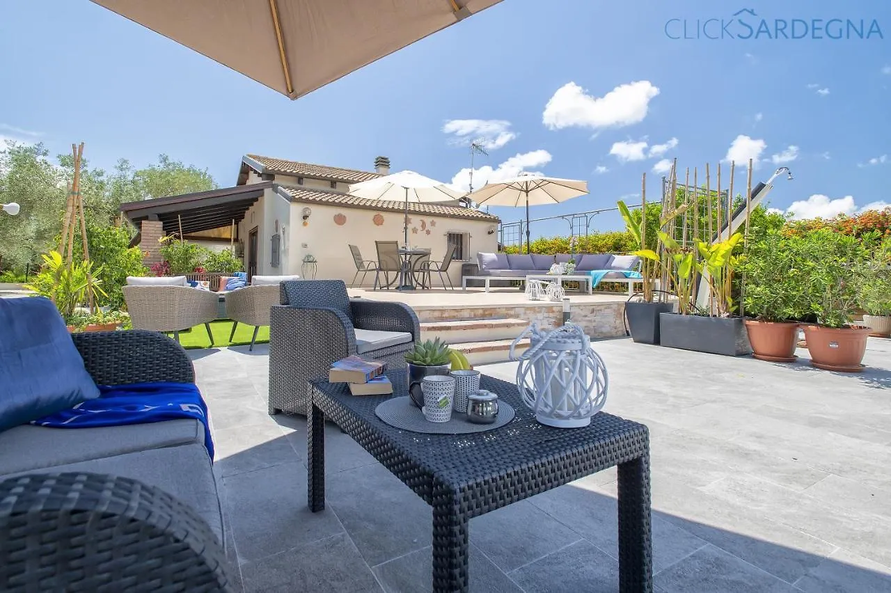 Casa Linari Clicksardegna Villa Lavinia Con Piscina E Accesso Alla Laguna Calich